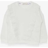 Breeze Kız Çocuk Sweatshirt Güpürlü 1.5-5 Yaş, Ekru - 1,5 Yaş
