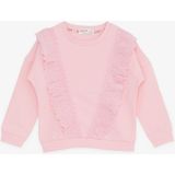 Breeze Kız Çocuk Sweatshirt Güpürlü 1.5-5 Yaş, Pembe - 2 Yaş