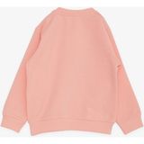 Breeze Kız Çocuk Sweatshirt Havalı Kız Baskılı 1.5-5 Yaş, Somon - 1,5 Yaş