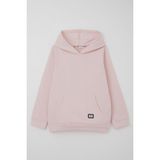 Breeze Kız Çocuk Sweatshirt Kanguru Cepli Armalı 4-8 Yaş, Pembe - 4 Yaş