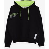 Breeze Kız Çocuk Sweatshirt Yazı Baskılı 9-14 Yaş, Siyah - 9 Yaş