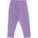 Breeze Kız Çocuk Tayt Pantolon Arkası Cepli 2-6 Yaş, Lila - 2 Yaş
