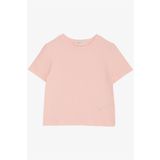 Breeze Kız Çocuk Tişört Kemer Boy Basic 9-14 Yaş, Pembe