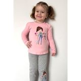 Breeze Kız Çocuktaytlı Takım Dostluk Temalı Kız Temalı 1.5-5 Yaş, Pembe - 1,5 Yaş