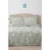 Breeze Sade Çiçekler Çift Kişilik Yatak Örtüsü 240X260 - Çok Renkli - 240 x 260 cm