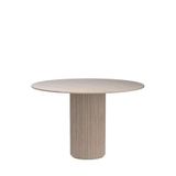 Breeze Yuvarlak Ahşap Bohem Masa 90X90