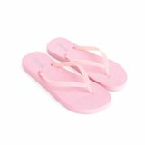 Breezia Kadın Siyah Basic Rahat Parmak Arası Plaj Terliği Flipflops (Pembe, EU Ayakkabı Beden Sistemi, Yetişkin, Sayısal, Orta, 41)