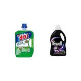 Bref Dixi Çam Kokulu 2500 ml Yüzey Temizleyici (1 x 2500 ml) ve Perwoll Yenileme Siyahlar için Sıvı Deterjan 54 Yıkama 2.97 Lt