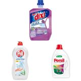 Bref Dixi Lavanta Kokulu + Pril Losyon Aloe Vera Özlü Kaşmir Etkisi + Persil Power Jel Color Derin Temizleme Plus 26 Yıkama Renkliler
