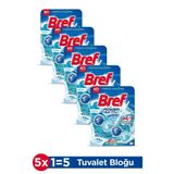 Bref Power Aktiv Katı Tuvalet Bloğu 5 Adet Okyanus Tekli (5'Li Set)