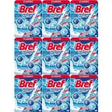 Bref Power Aktiv Klozet Bloğu, Okyanus Kokulu, 9'lu Set, Kireç Çözücü