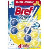 Bref Power Aktiv Lemon Limon Kokulu 2'li Aktif Klozet Bloğu