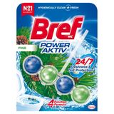 Bref WC Power Aktiv Çam Klozet Bloğu- Kir & Kireç Önleyici & Koku Giderici Katı Klozet Temizleme Topu (50G)