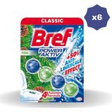 Bref Wc Power Aktiv Çam Kokulu Koku Giderici 50 gr - (6 Adet)