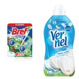 Bref WC Power Aktiv Çam + Vernel max Taze Lale Kokulu