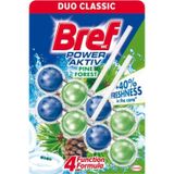 Bref Wc Power Aktiv Duopack Katı Tuvalet Bloğu Çam