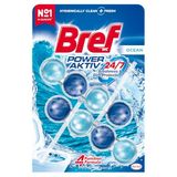Bref WC Power Aktiv Okyanus Kokulu 2'li Klozet Temizleme Topları 1 x 2 Adet , Okyanus 2