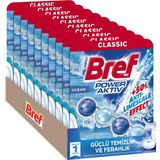 Bref WC Power Aktiv Okyanus Kokulu Klozet Temizleme Topları 10'lu, Okyanus 10