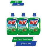 Bref Yüzey Temizleyici Çam 3x 2.5 lt 3'lü Set