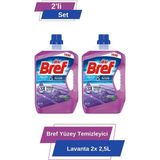 Bref Yüzey Temizleyici Lavanta 2x 2.5 lt 2'li Set