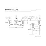 Breitgefaechert Wc Musluk, Parlatılmış Krom Finish - Option-1