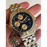 Breitling Chronomat 40Mm Altın Çelik Kordon Erkek Kol Saati B13048 2. El