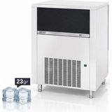 Brema 160 Kg/gün Hazneli Ticari Küp Buz Makinesi – Cb 1565 A Hc B-Qube - Gri