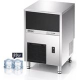 Brema 44 Kg/gün Hazneli Ticari Küp Buz Makinesi – Cb 416 A Hc B-Qube - Gri