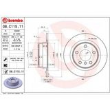Brembo BMW F20 F21 F22 F23 - Renault Arka Fren Diski