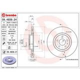 Brembo Depomix Ön Fren Aynasi Opel Combo D 12- Fiat Doblo 10- Egea 16- Alfa Romeo 147 01- 156 97-05 284 x 22 5 Delik Hali