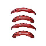 Brembo Honda Civic Fd6 Uyumlu Mugen Rr Kırmızı Brembo Kaliper Kapağı 4 Adet