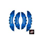 Brembo Kaliper Kapağı 4'lü Set, Mavi, Ön 28 cm Arka 24 cm, Isıya Dayanıklı