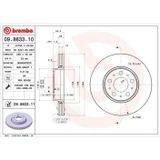 Brembo Ön Fren Aynası Volvo S60 2000-2010 S80 1998-2006 570 1997-2007 XC70 2000-2007 285X5DL Küçük Tip 2724037 31262706 31400739 (2 Adet)