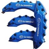 Brembo Uyumlu Kaliper Kapağı 4'lü Set – Isıya Dayanıklı ve Şık Tasarım (Mavi)