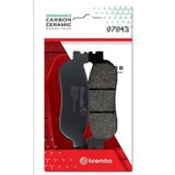 Brembo X-city 250 2008-2016 Karbon Seramik Arka Fren Balatası
