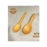 Bremen Home 2li Ahşap Set, Servis Kavurma Ve Pilav Kaşığı, Tahta Kaşık (27 CM)