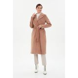 Brendon Kadın Kaban Kahve/brown 22W24002525 - Kahverengi - 44