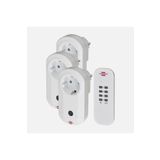 Brennenstuhl Comfort 3'lü Uzaktan Kumandalı Priz Set,çokuk Korumalı Priz