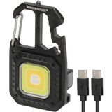 Brennenstuhl Mini LED el feneri MTL 600 A (akülü atölye lambası, 600 lm, 7 ışık modu, anahtarlık, şişe açacağı, günlük kullanım, acil durum veya kamp için uçlar ve anahtarlar)