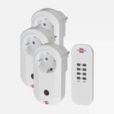 Brennenstuhl RCS1000 Comfort 3'lü Uzaktan Kumandalı 2 Adet Priz Set