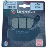Brenta 431-208 2017-2021 Benelli TNT 125 Arka Fren Balatası Organik Balata