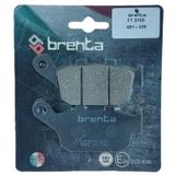 Brenta 431-226 2019-2022 Honda CB 650 R Uyumlu Arka Fren Balatası Organik Balata