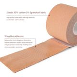 Brentino Göğüs Dikleştirme Bandı S Beden 2.5 cm x 5 Metre Su Geçirmez Esnek Destekleyici Ten Rengi Bant
