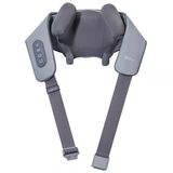 Breo N5 Mini Boyun Ve Omuz Masaj Aleti, Evde Boyun Sırt Derin Boyun Masajı İçin Isı Shiatsu Masaj Yastığı (Gri, Boyut1)
