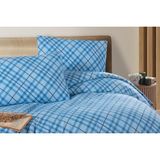 Bret Pazen Flannel Kışlık Çift Kişilik Nevresim Takımı - 200 x 220 cm - Bej