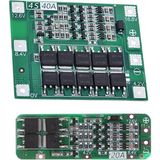 Brettablata 4s 40A Li-Ion Lityum 18650 Şarj Cihazı Bms Koruma Kartı ve 3s 20A (Yurt Dışından) - Renkli