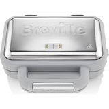 Breville Brevılle VST072X | Duraceramic™ Kaplamalı, Çıkarılabilir Derin Plakalı Waffle Makinesi | Hızlı Isınma & Kolay Temizleme - Gümüş