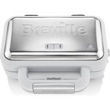 Breville VST070X Jumbo Sandviç Tost Makinesi, Paslanmaz Çelik, Duraceramic Kaplama - Gri