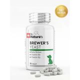 Brewers Yeast (Bira Mayası) 75 Tablet – Kedi Ve Köpekler İçin Deri Ve Tüy Desteği