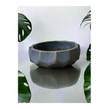Brezilya Dizayn Taş Bonsai Aranjman ve Orkide Saksısı 01A